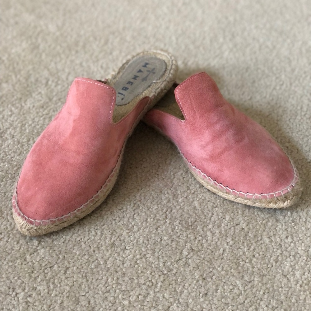 Manebi Blush Slip On Shoes